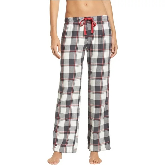 PJ Salvage Other - 100% Cotton Plaid Tartan Holiday Lightweight Flannel Pajama Lounge Pants